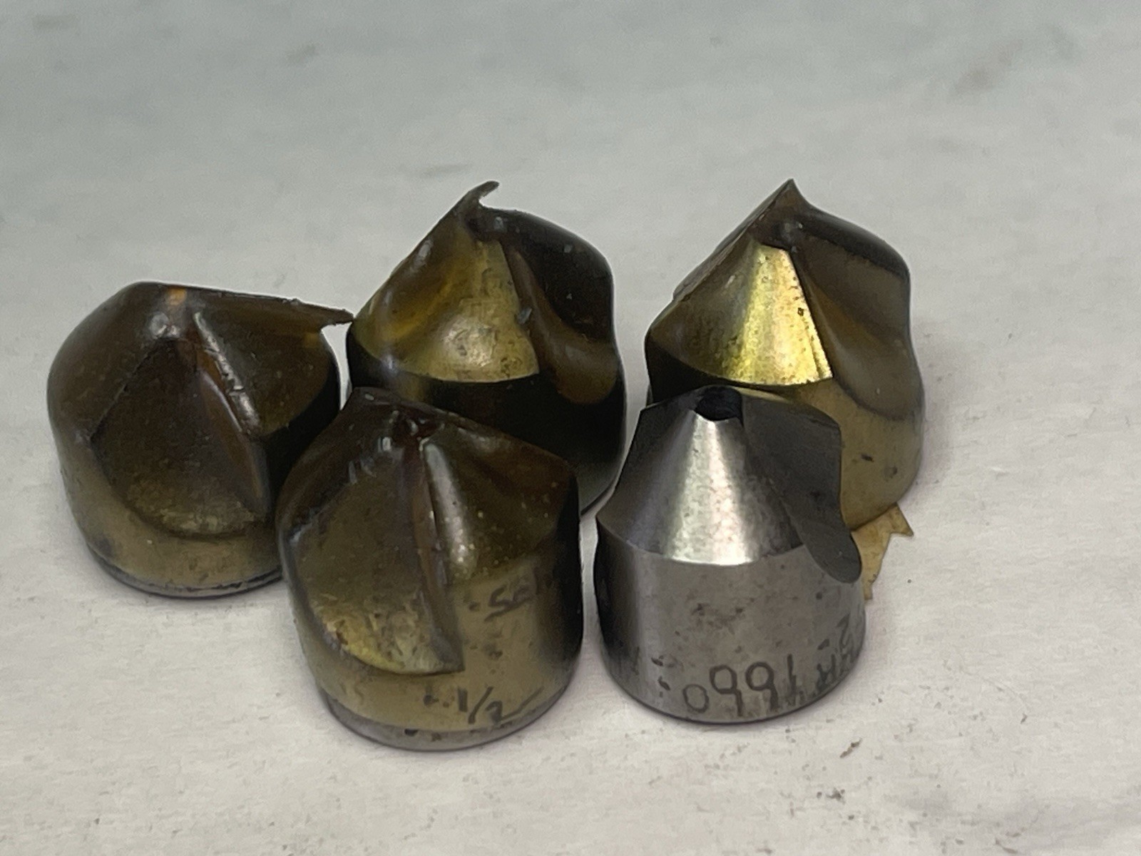 SCHRILLO Aircraft Tool Back Countersink 1/2-100° x #20 Qty.5 (26MY540)