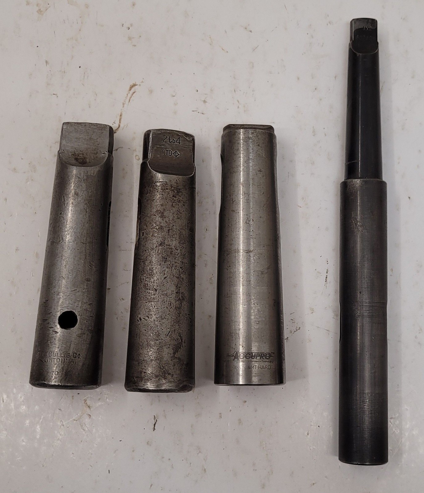 Collis Morse Taper Sleeve Set – 4 Piece - Various Sizes