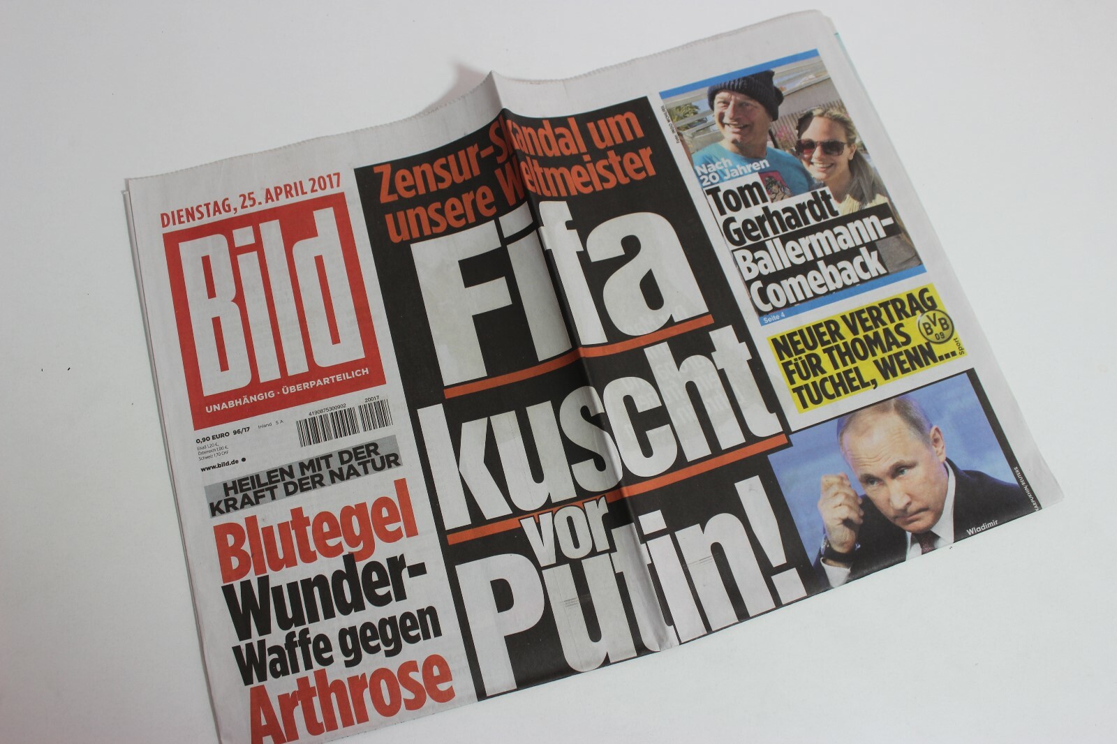 BILDzeitung 25.04.2017 April 25.4.2017 Geschenk für besondere Anlässe