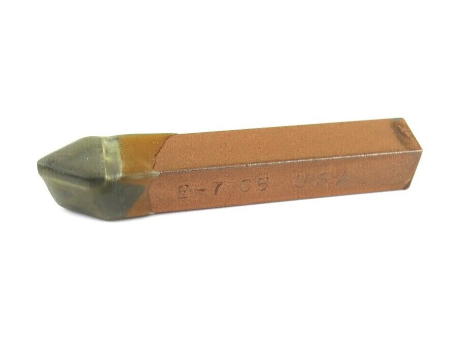 ACT E-7 Grade C5 Carbide 60° Brazed Lathe Tool Bit 7/16" x 7/16" Shank