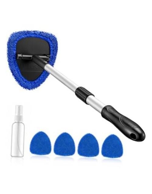 26" Windshield Cleaner Tool, Car Interior Window Detailing 26 in 1 Blue
