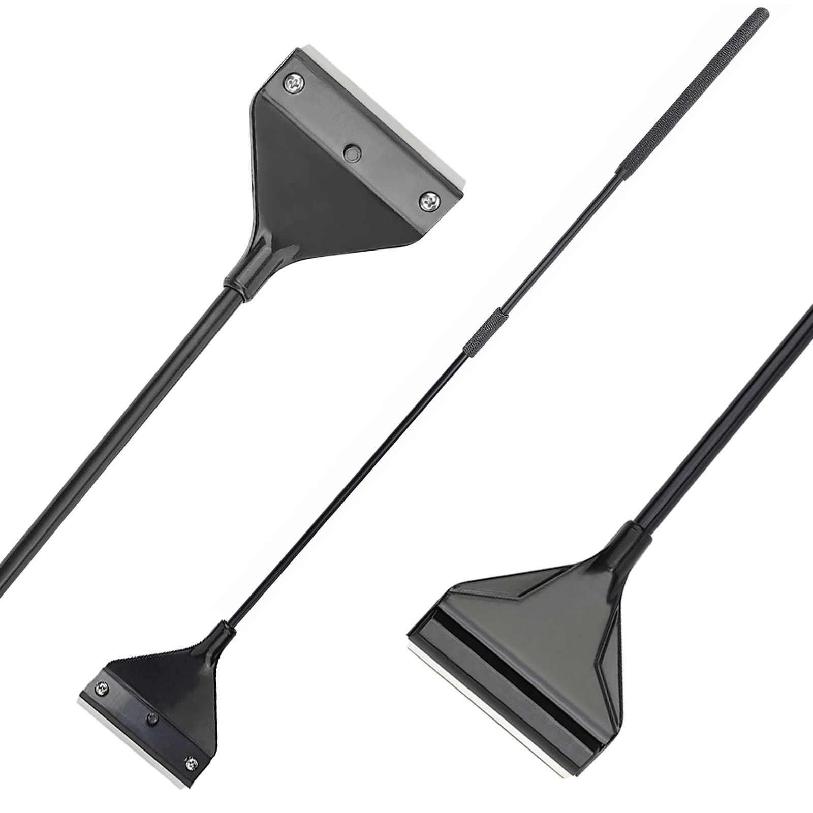 Vimvins Algae Scraper for Glass Aquarium, Long Handle Fish Tank Algae Scraper...
