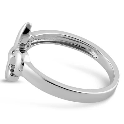 925 Sterling Silver Classic Fleur de Lis Ring