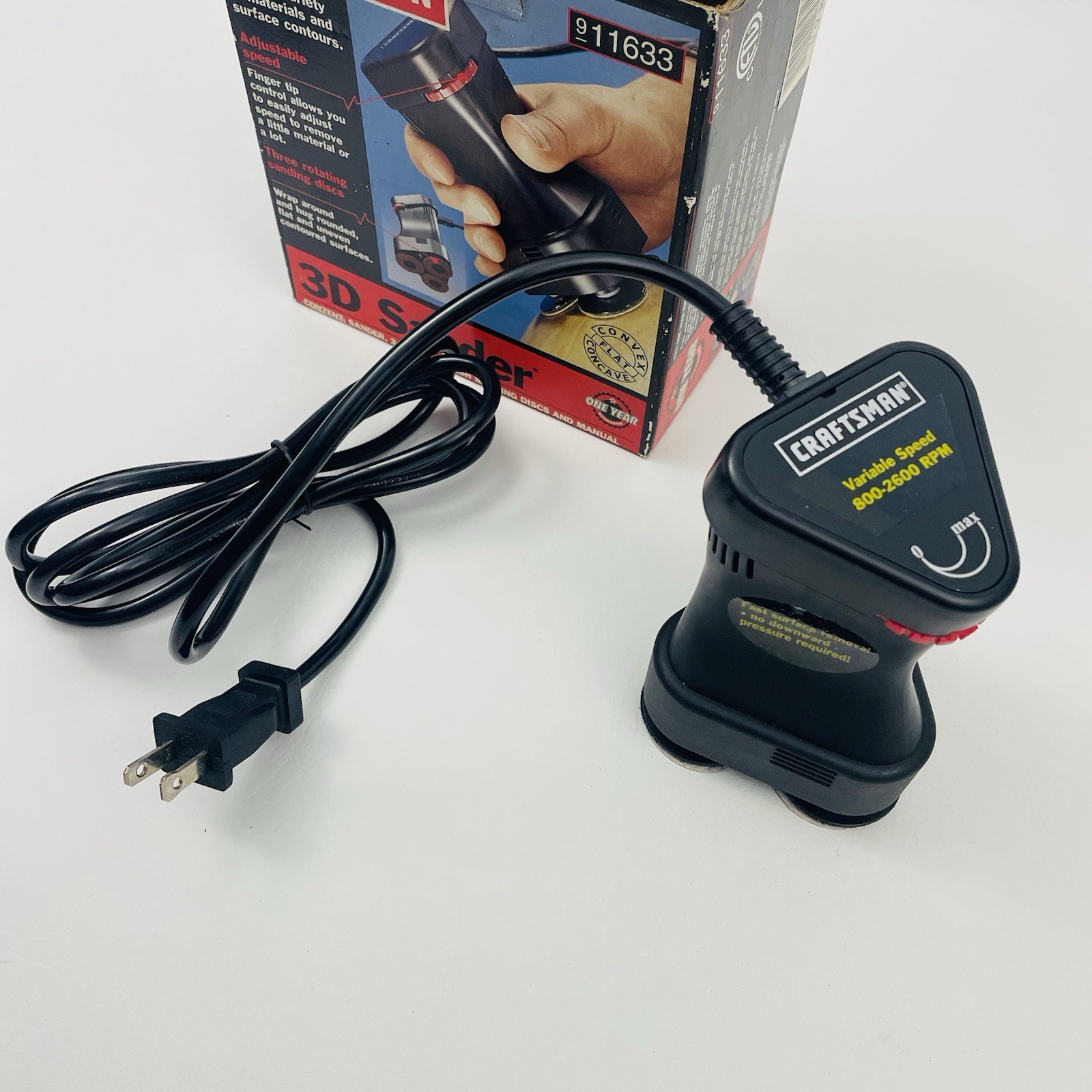 Craftsman Variable Speed 3D Sander 911633 - Vintage - Light Use