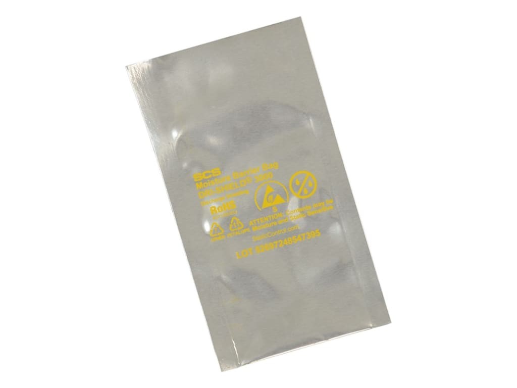 SCS D301020 - MOISTURE BARRIER BAG, DRI-SHIELD 3000, 10x20, 100 EA