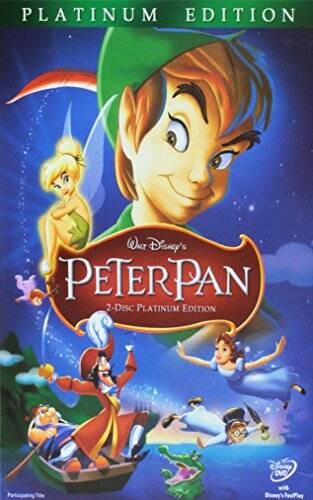 Peter Pan (Two-Disc Platinum Edition) - DVD By Bobby Driscoll - VERY GOOD