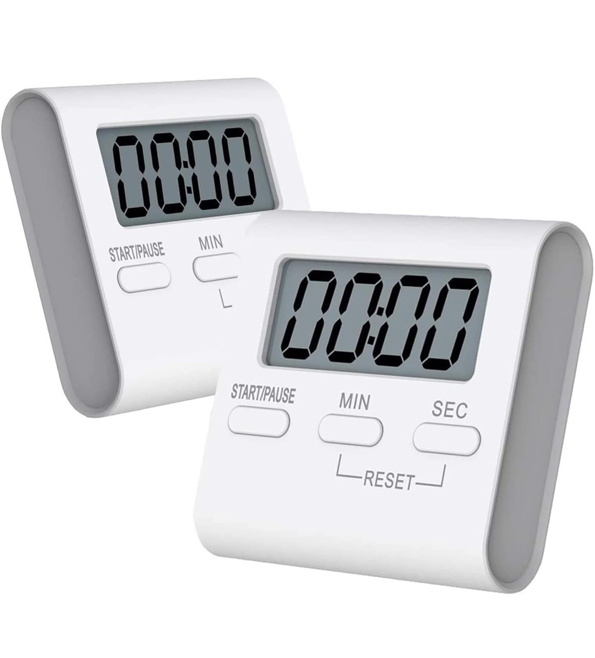 Mini Electronic Large LCD Digital Kitchen Timer Clock Countdown Count Timers