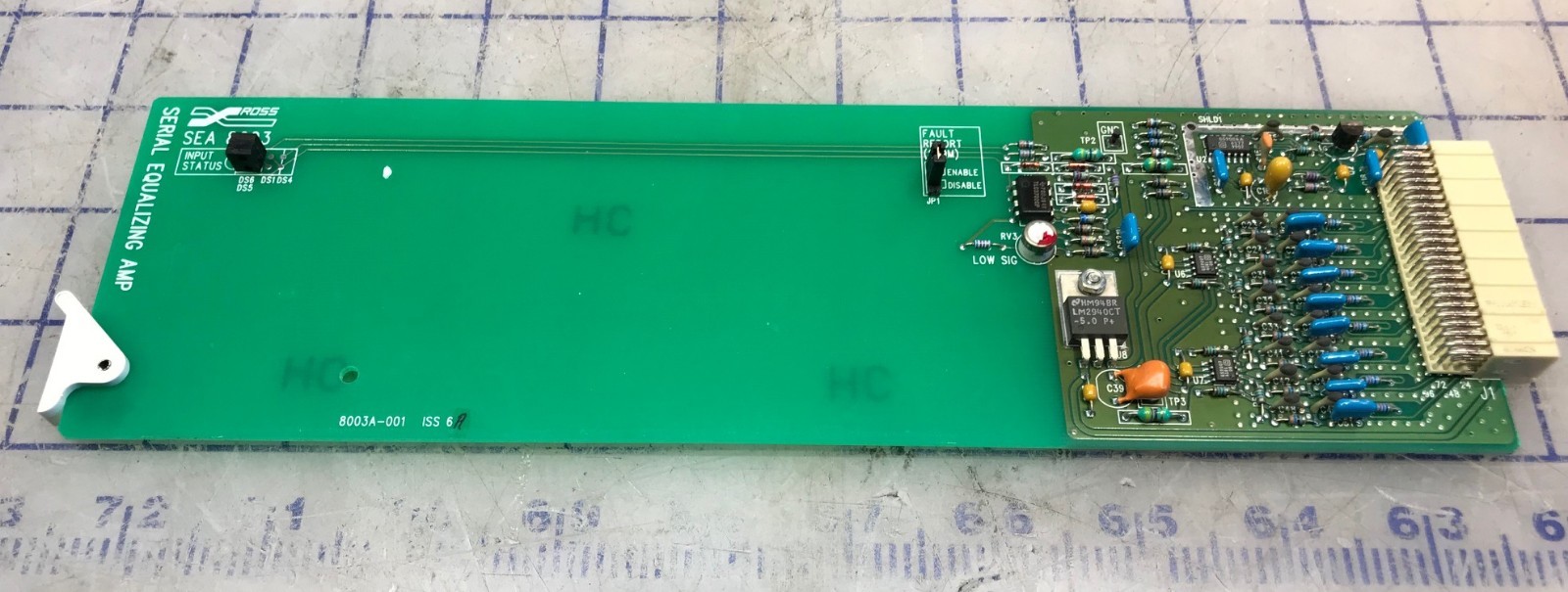 Ross SEA 8003 ROSS VIDEO ROSS VIDEO SERIAL EQUALIZING AMP 8003A-001 ISS 6A