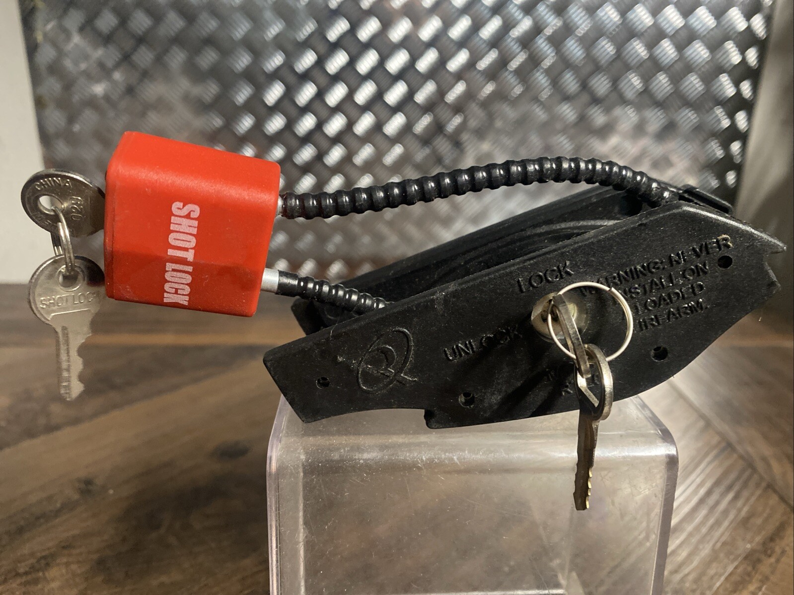 Regal Trigger Lock Model RTL06 Gun Safety for Remington Firearms with 2 keys