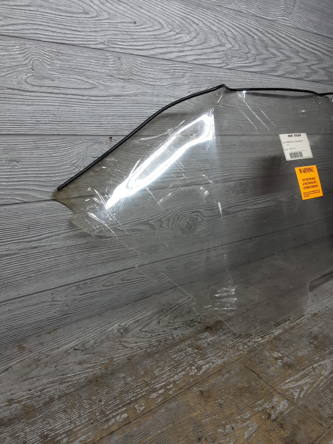 Sno-Stuff 450-518 Multi Fit Snowmobile Windshield Windscreen Clear