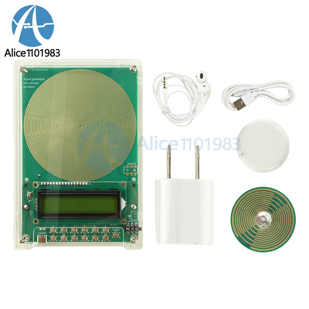 DC5V Schumann Wave Generator 0.1-299999kHz Adjustable Frequency Signal Generator