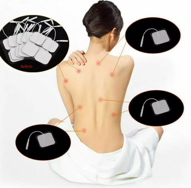 40X Electrode Pads EMS Replacement Unit 7000 3000 2x2 Muscle Stimulator US