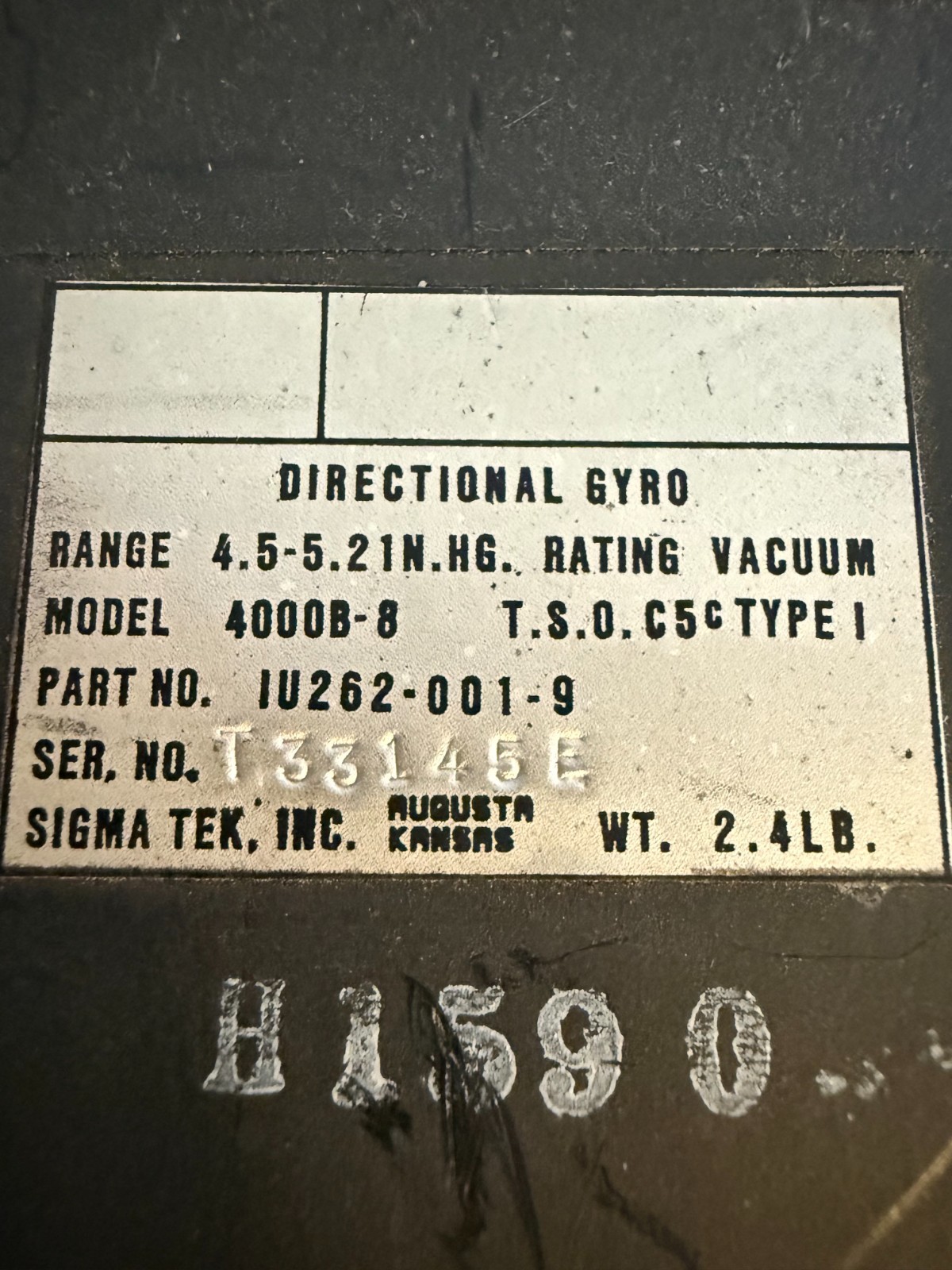 Sigma Tek Directional Gyro 4000B-8