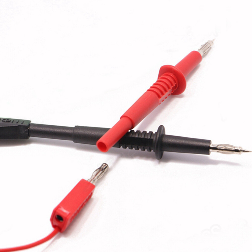 50pairs Instrument Lantern Head Pointed Needle Test Probe W/ 4.0mm Banana Socket