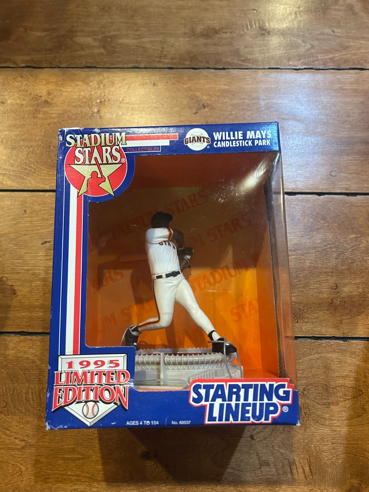 Willie Mays 1995 Limited Edition Stadium Stars Candlestick Park SLU NIB