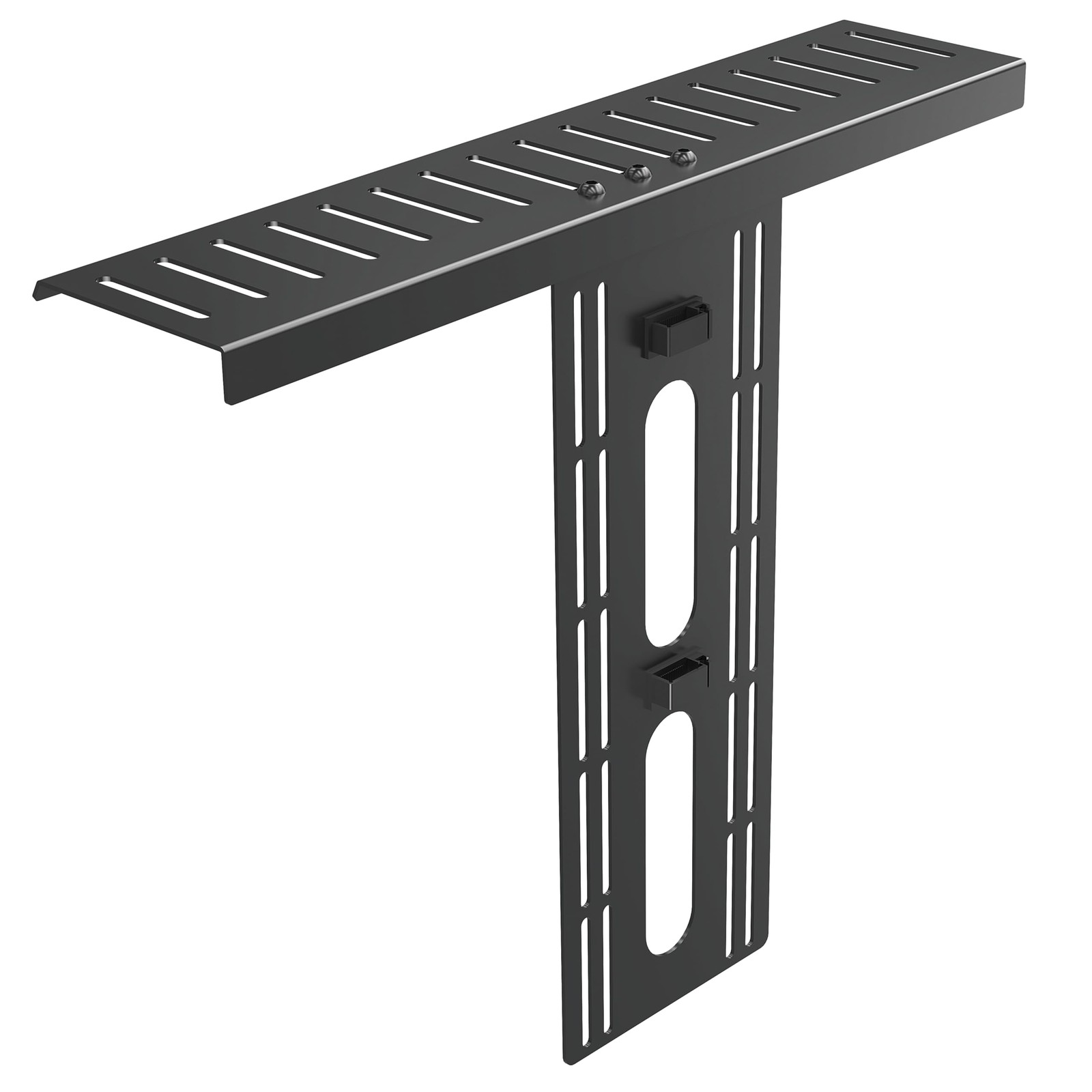 ErgoFocus DSLR Monitor Mount Hold up to 11 lbs, Top Shelf for Black