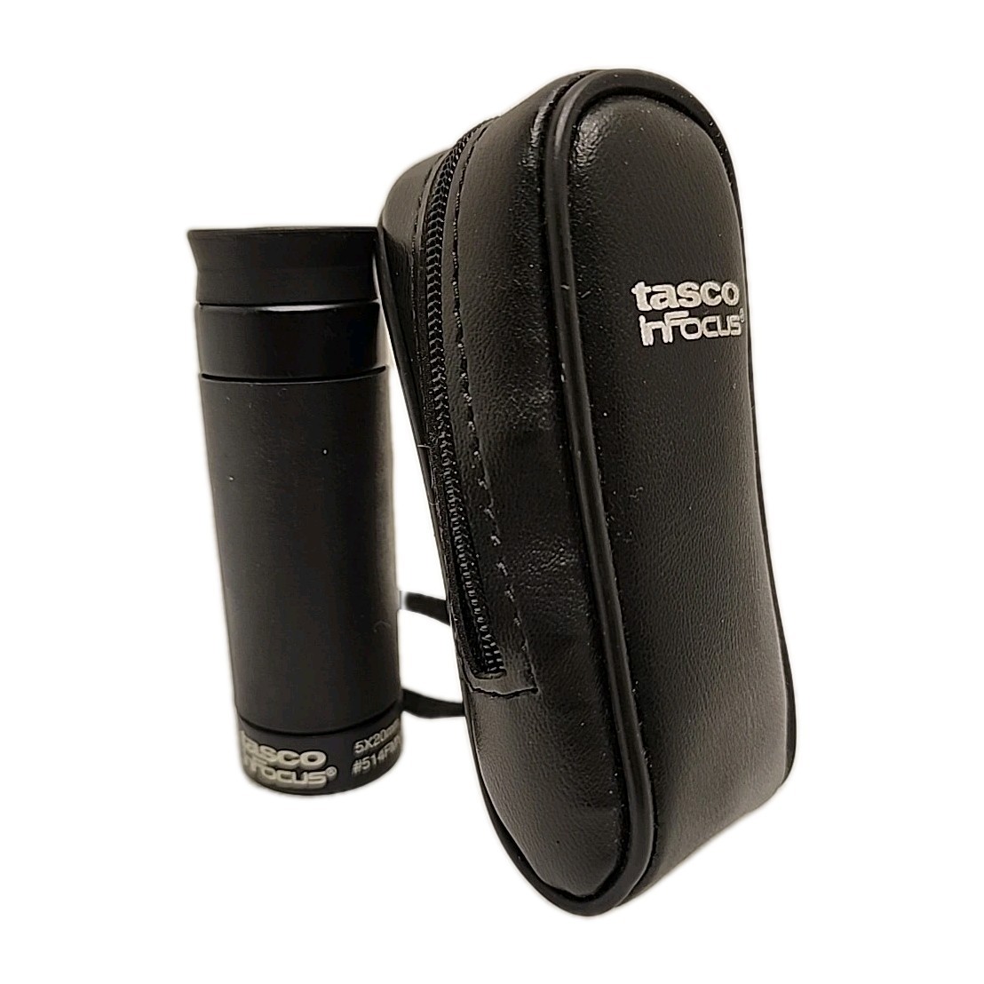 Tasco InFocus Golf Range Finder Scope 5x20mm Monocular Telescope Storage Pouch