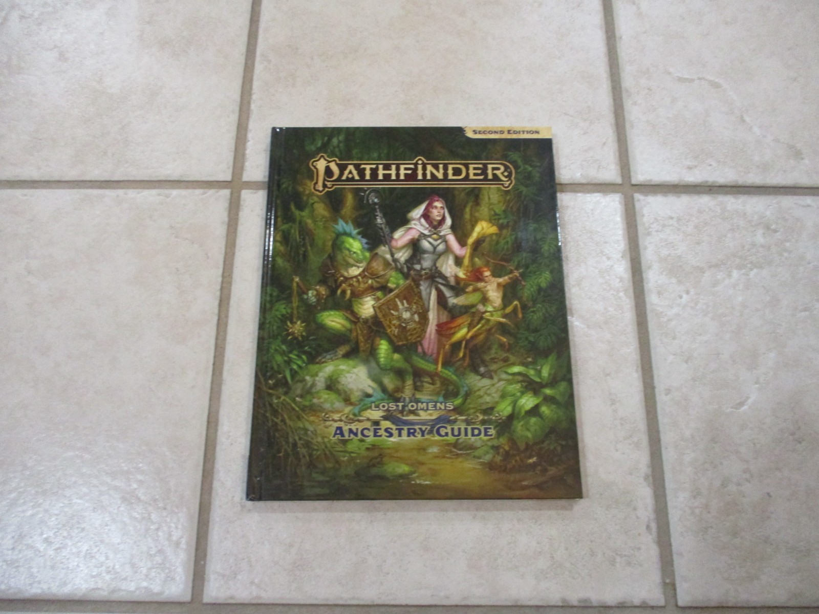 D&D D20 Paizo Pathfinder 2nd Ed Lost Omens Ancestry Guide HC