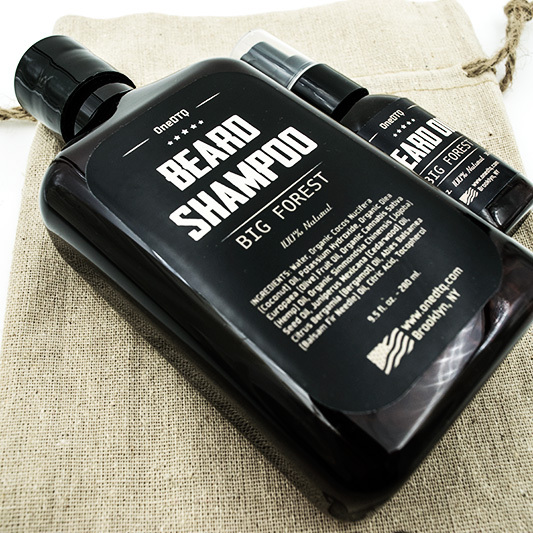 Big Forest Beard Shampoo - Thoroughly Cleans, Conditions & Promotes Beard Growth