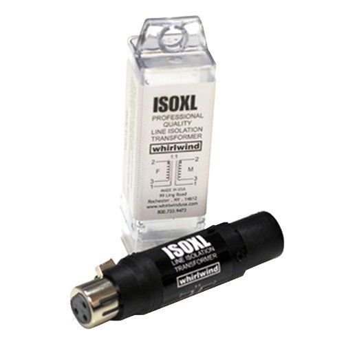 Whirlwind ISOXL Line Level XLR Inline Isolation Transformer