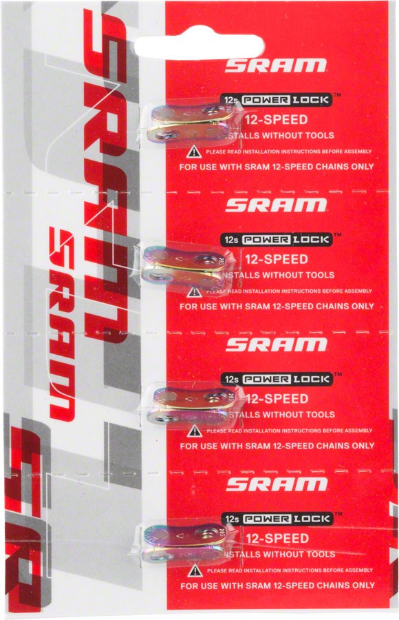PowerLock Chain Link - SRAM Eagle PowerLock Link for 12-Speed Chain, Rainbow