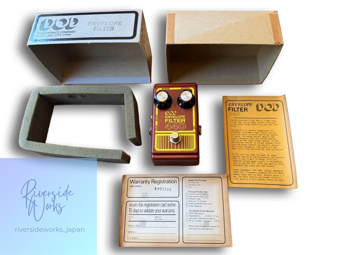 Deadstock DOD ENVELOPE FILTER 440 Pedal
