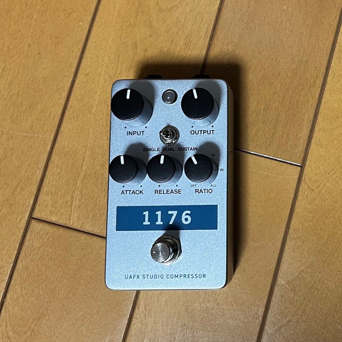Universal Audio UAFX 1176 Studio Compressor Pedal Confirmed Operation Free Ship