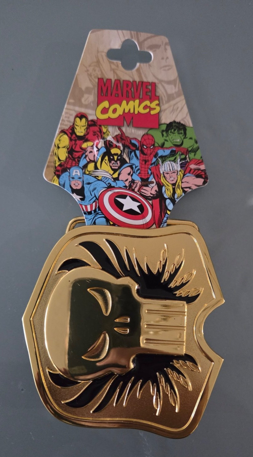 PUNISHER 3D SKULL LOGO METAL 3" Belt Buckle MARVEL COMICS 2011 NEW with TAGS