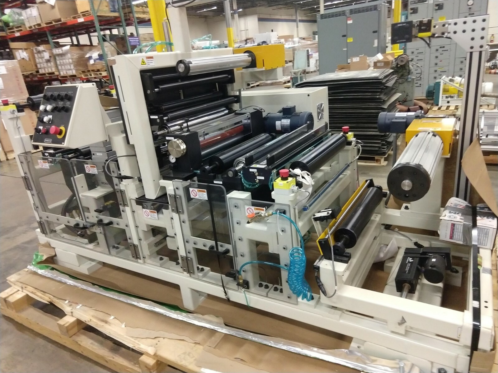 DFE Dover Tension Roll Transducer Preco Web Laminating # TR-2 Load- 100XR 21.5"