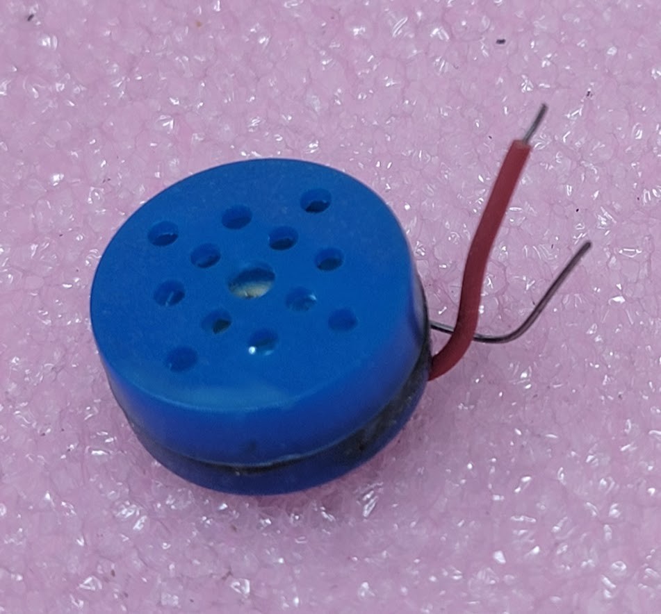 Vintage - Audio, Microphone Element. Crystal, Piezoelectric Harmonic, Guitar Ham