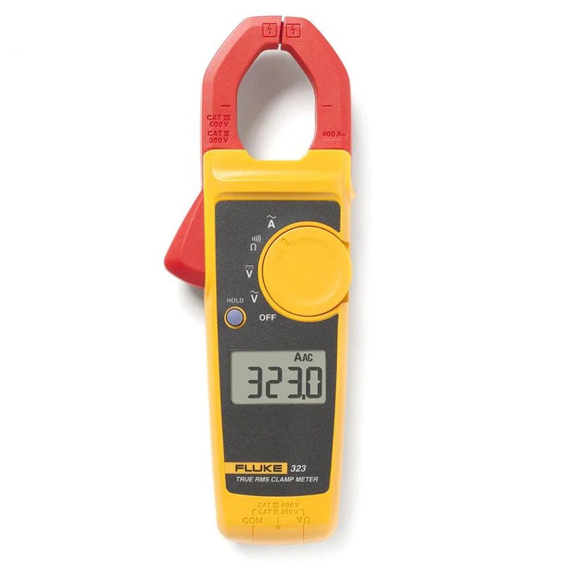 Fluke 323 Clamp Meter Digital Ammeter Pliers AC DC Multitester True RMS