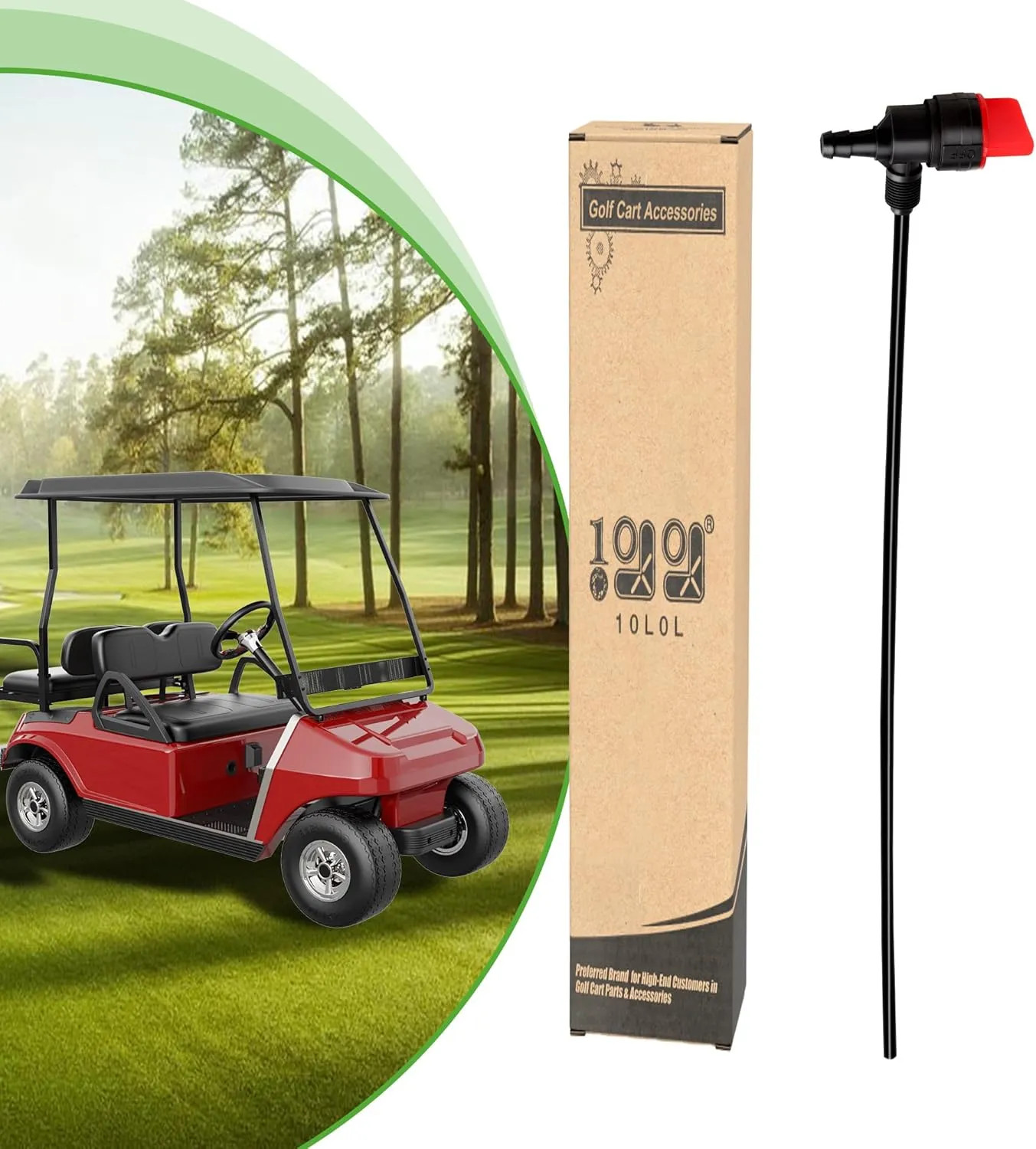 Fuel Siphon Pickup Tube For Club Car DS 1992 Up Precedent 2005 2008 Gas Golf...