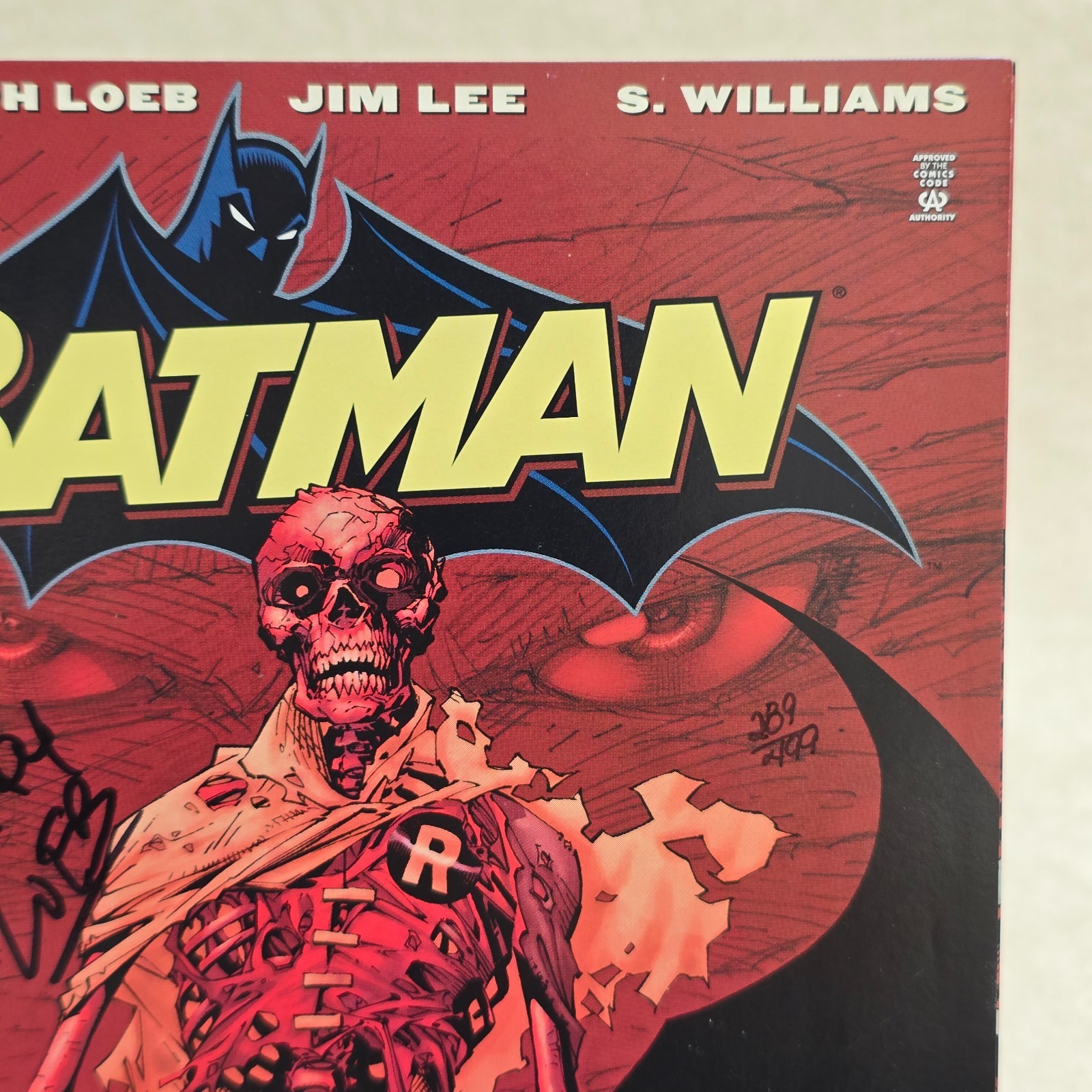 Batman #618 DC Comic Book 2003 Dynamic Forces COA /499 Signed Jeph Loeb