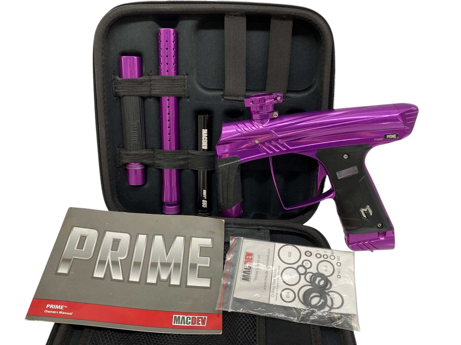 MacDev Prime Purple Gloss Paintball Gun