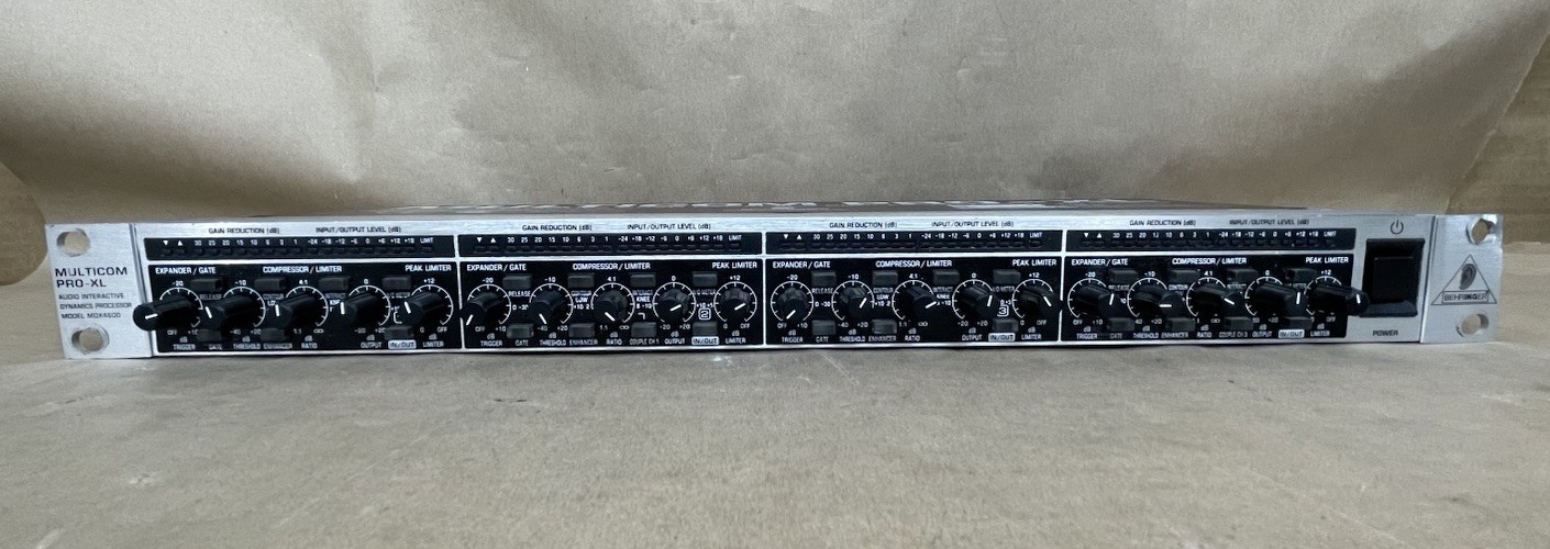 Behringer Multicom Pro-XL MDX4600 4 Channel Audio Interactive Dynamics Processor