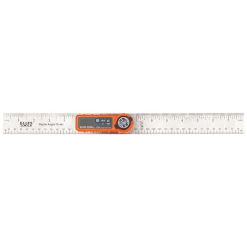 Klein Tools 3 in 1 Digital Angle Finder Precision Miter Saw Protractor LED Di...
