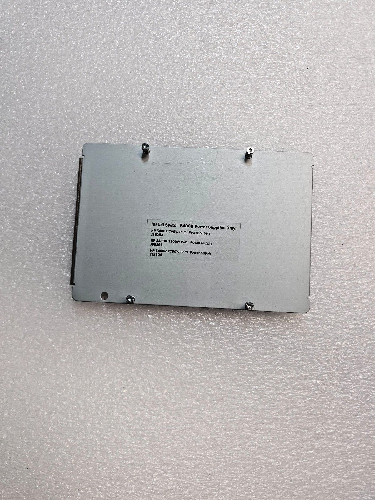 HPE 5003-0771 ZL ZL2 PSU Slot Blank Cover J8697A J8698A J9821A JL002A J9822A