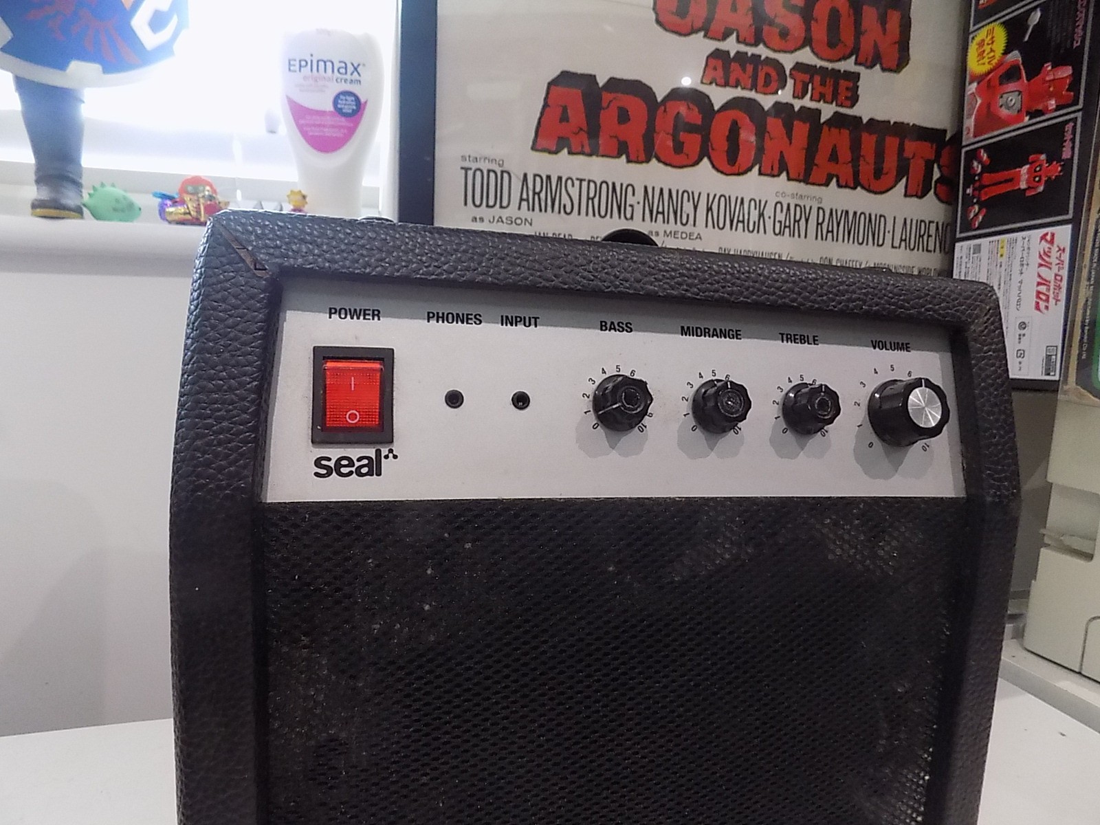 Seal PA Amplifier Black UNTESTED SPARES/PARTS
