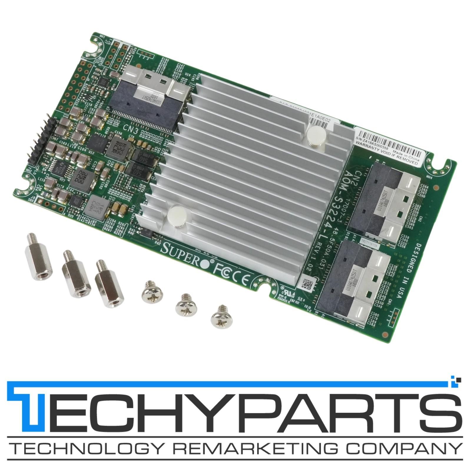 Supermicro AOM-S3224-L Low Profile 12Gb/s 24-Port SAS3 Mezzanine Add-On Card