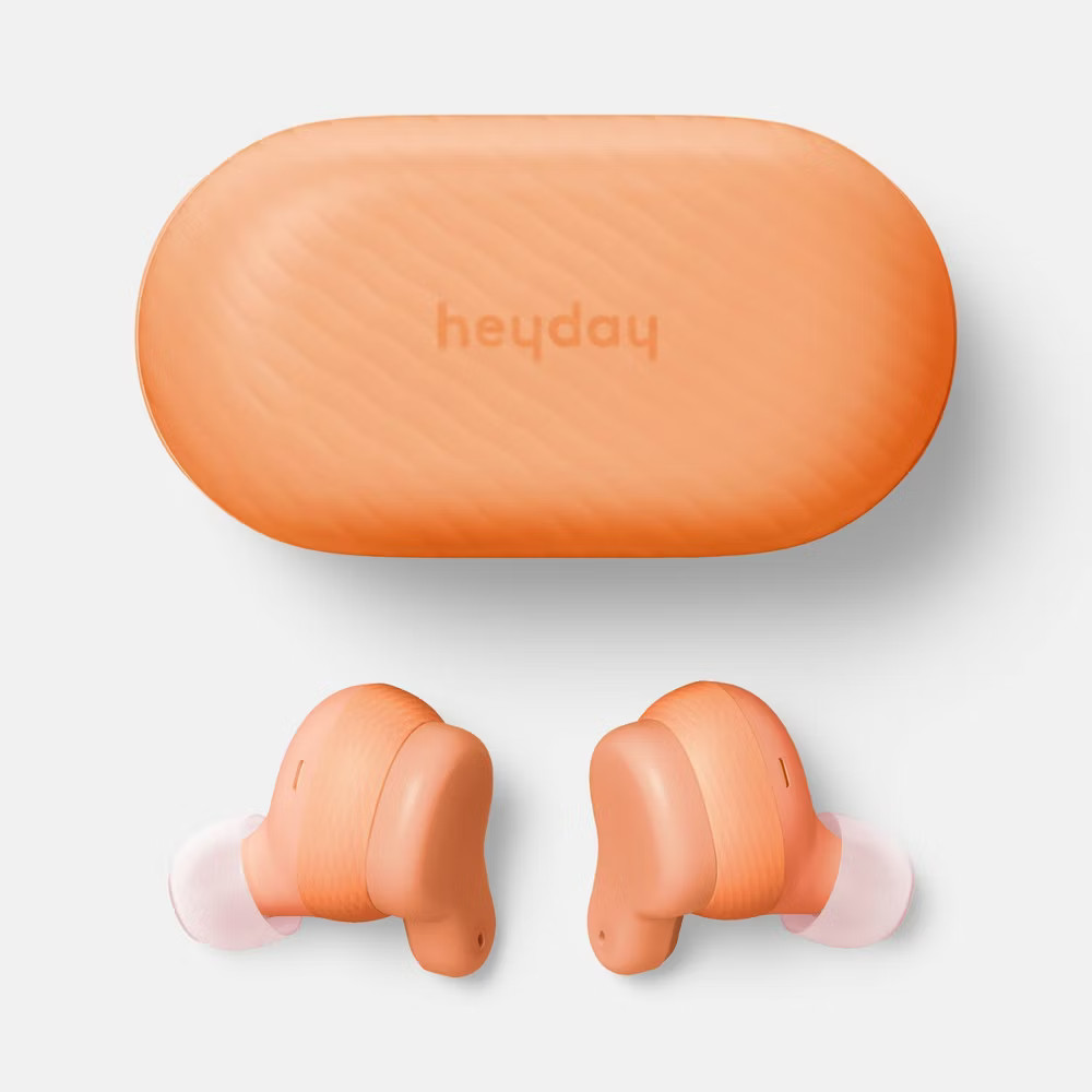 True Wireless Earbuds Active Noise Cancelling - heyday Translucent Peach