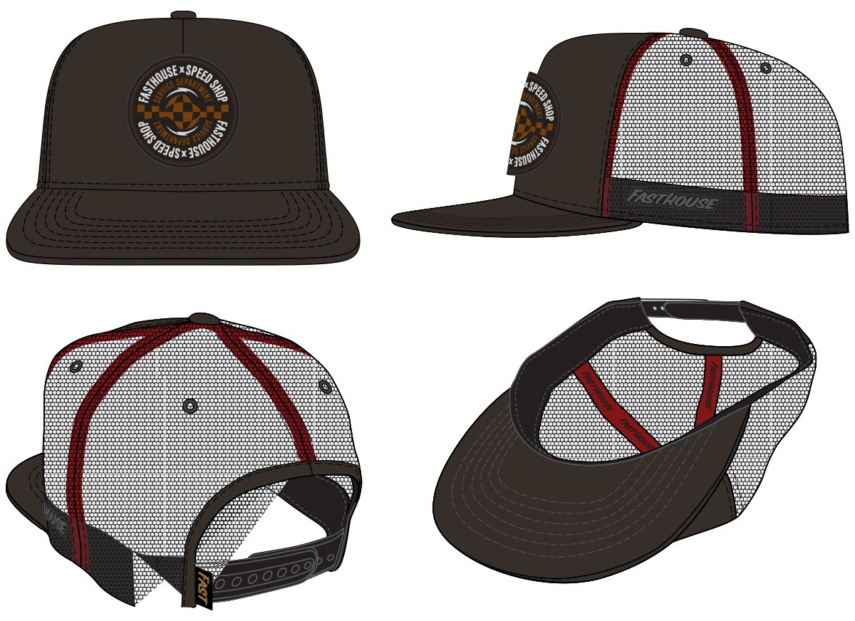 FastHouse 3210070500 - Finch Hat Black OS