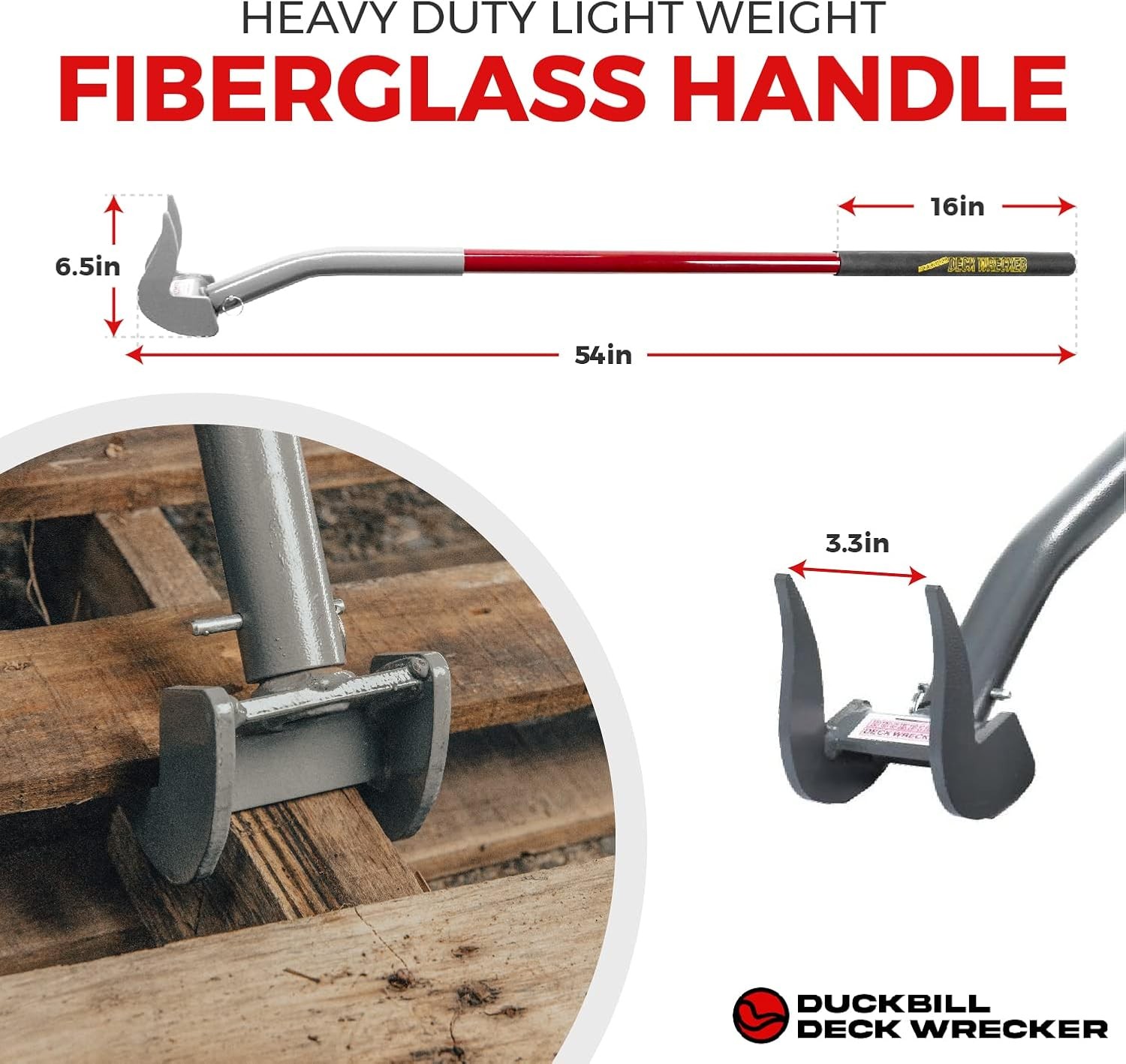 The Original Deck Wrecker Deck Board Removal Tool.