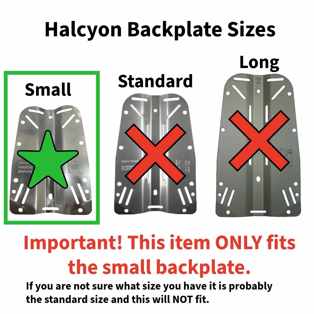 Halcyon MC Storage Pak Small # 10.040.100 NO Hardware- READ DESCRIPTION