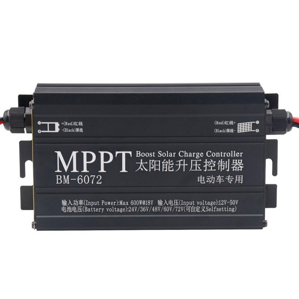 MPPT 600W Solar Boost  Controller for 24V 36V 48V 60V 72V Battery   Digital6456