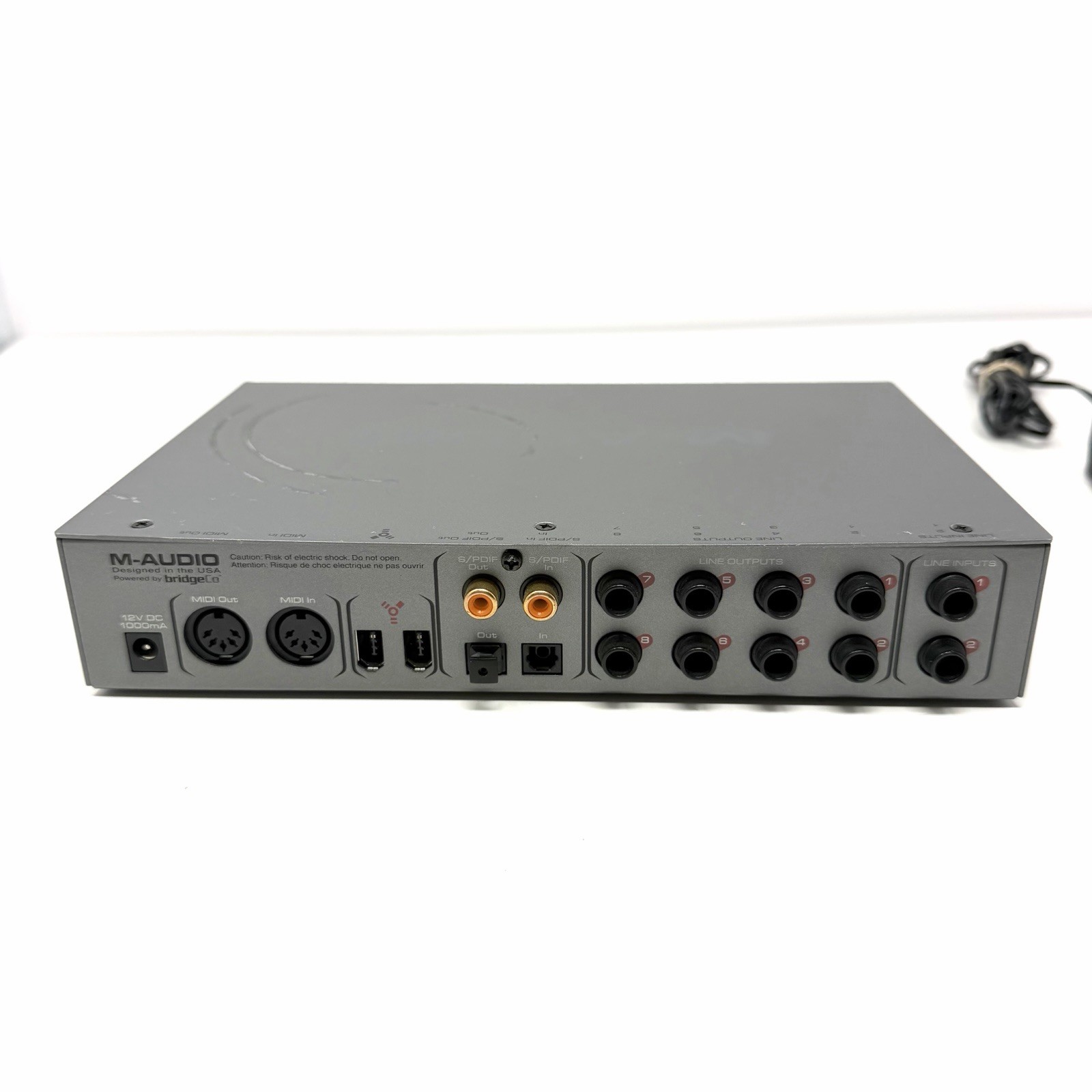 M-Audio FireWire 410 FireWire Mobile Audio Recording Interface W/ Power Supply