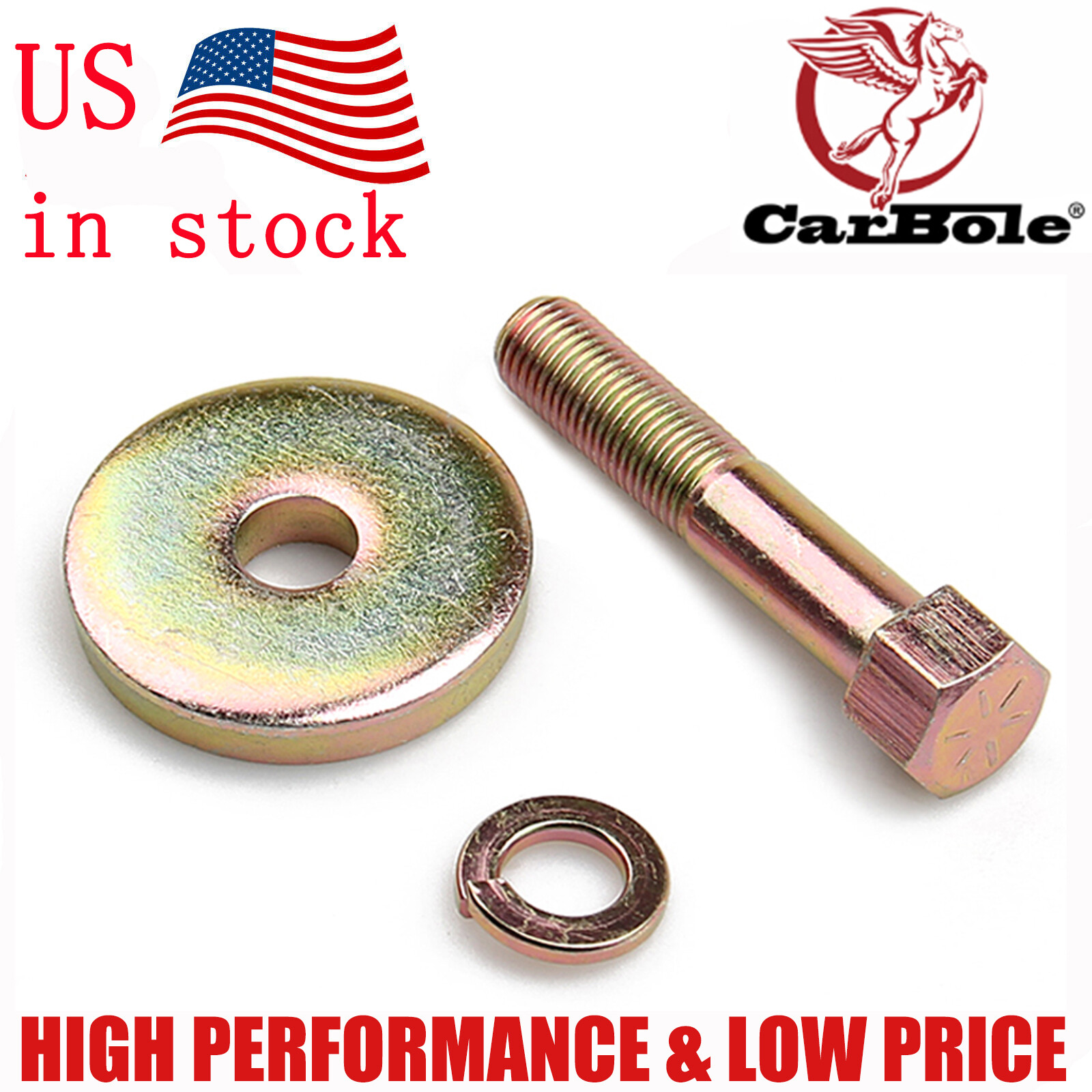 945G Seal Harmonic Balancer Bolt Washer Kit For Chevy 305 327 350 383 SBC