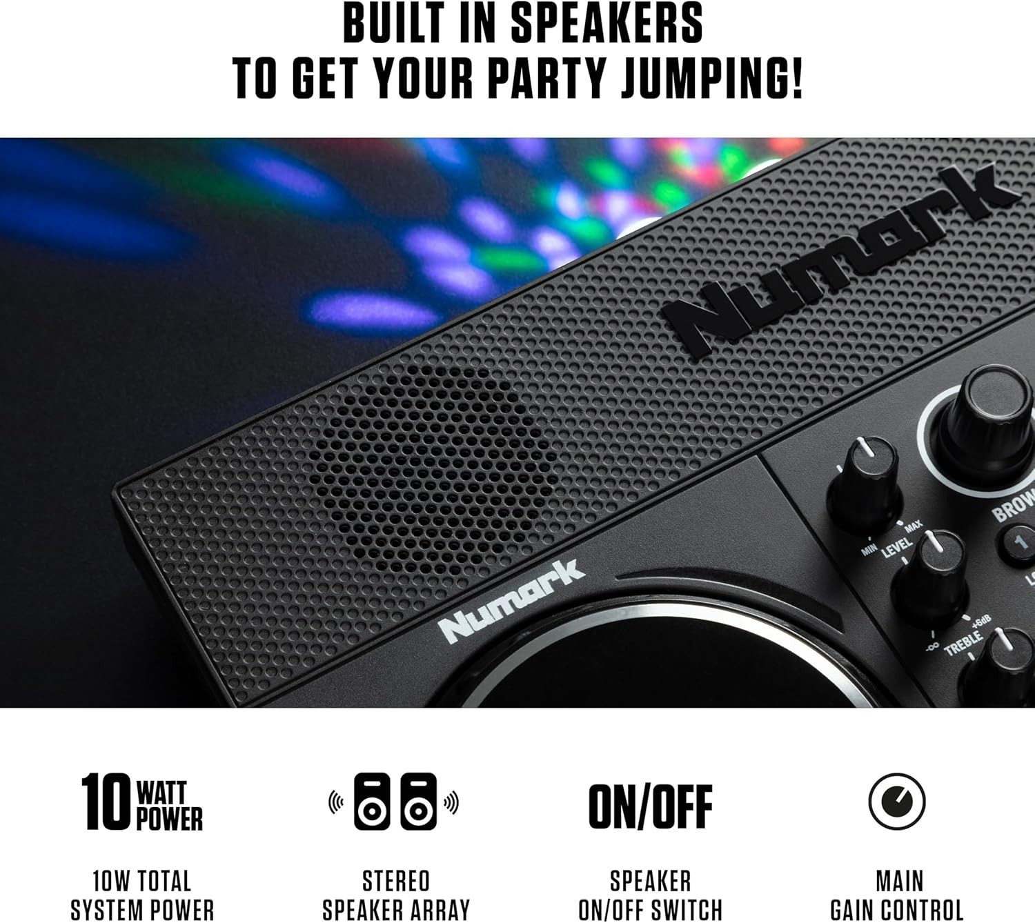 Compact DJ Controller with Integrated Audio Interface
