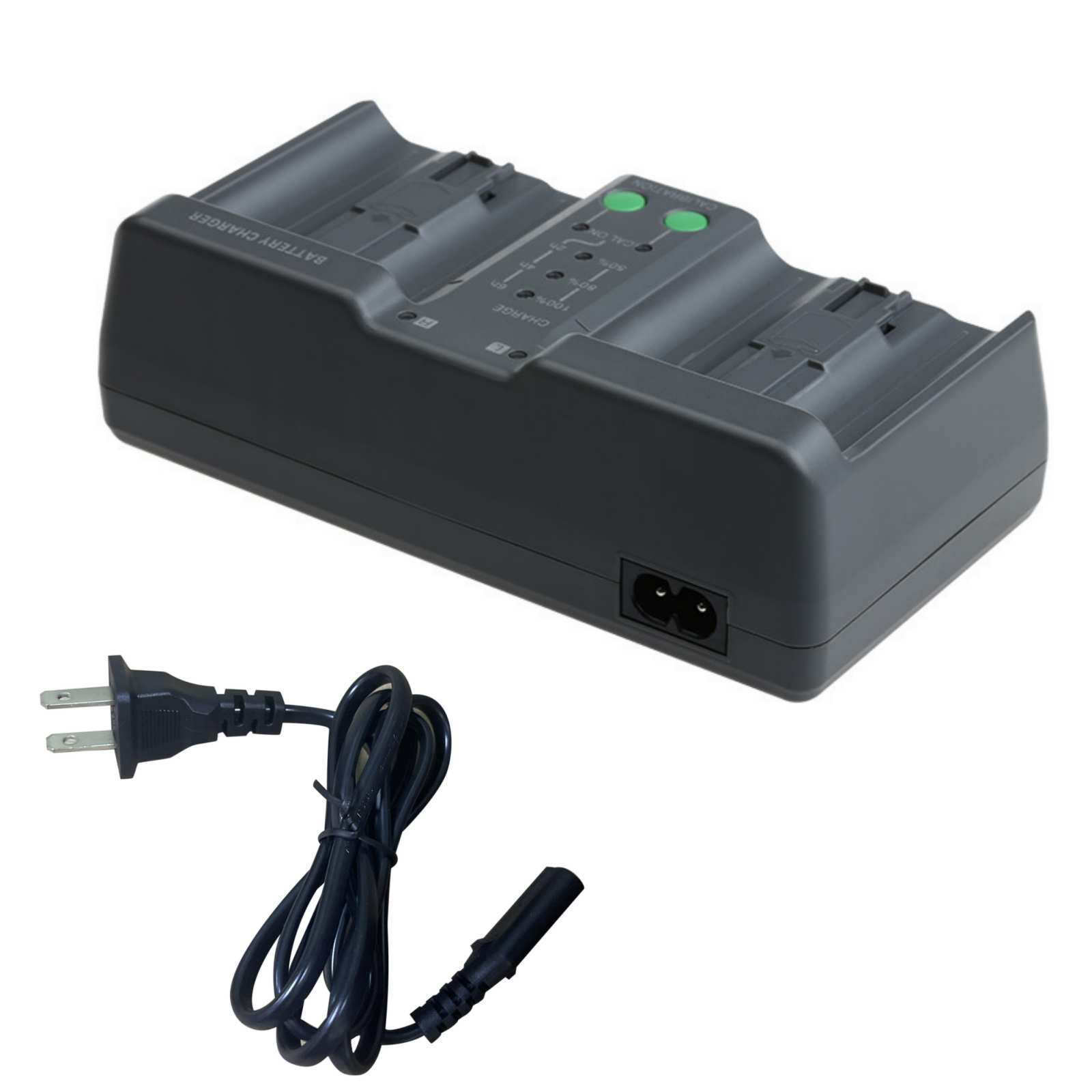New DC Dual Battery Charger for Nikon EN-EL18 EN-EL4A D4S D5 for Canon