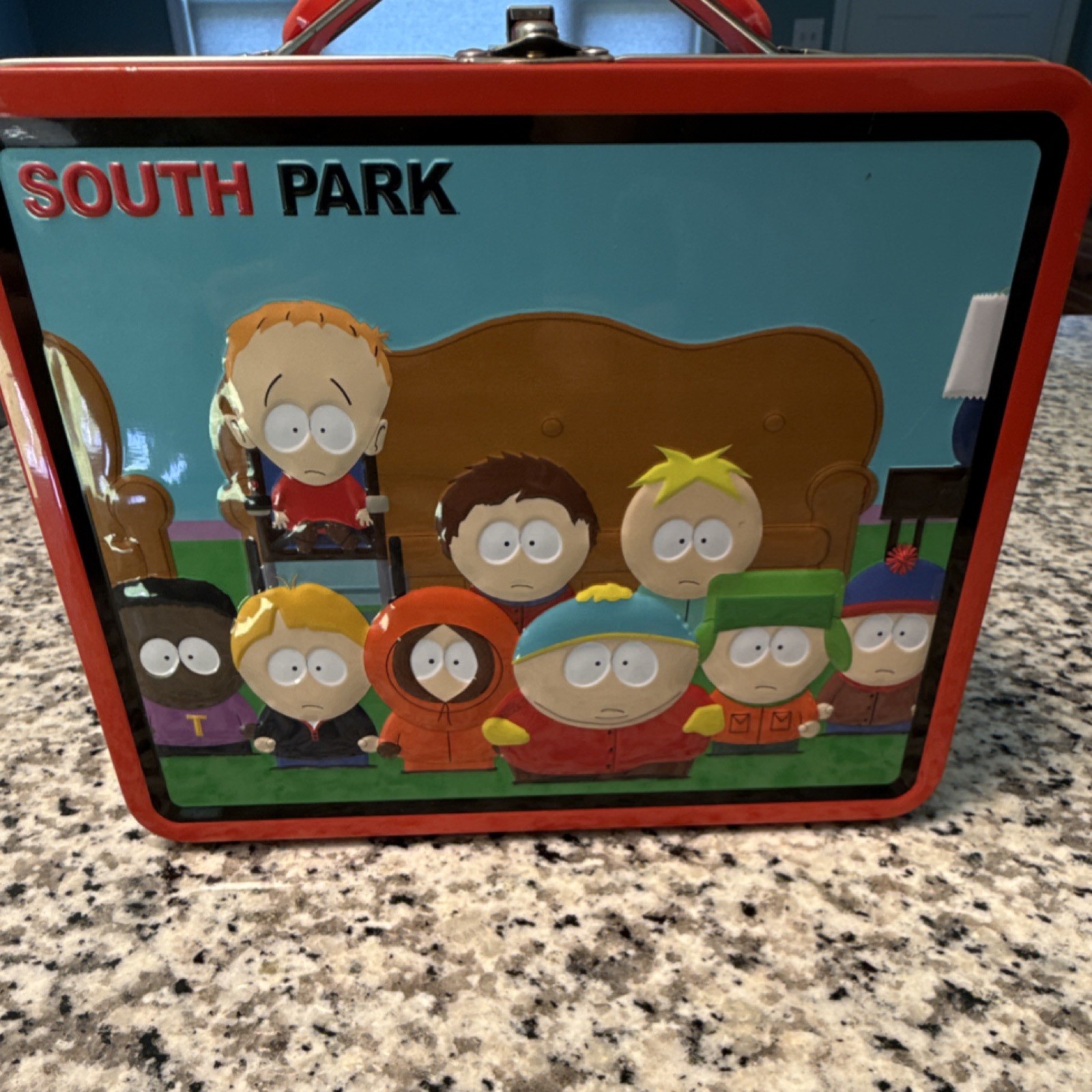 The Tin Box Co South Park Metal Lunchbox Collectible Cartoon Characters