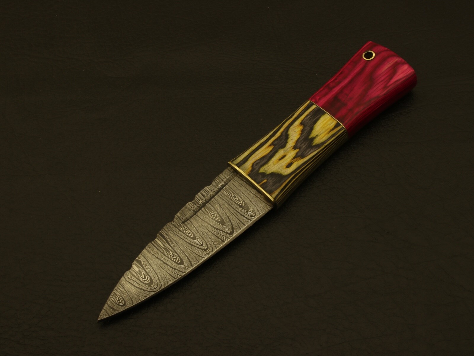 8 inches Celtic Scottish Dirk SGIAN DUBH DAGGER Bone Handle Knife.